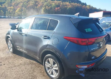 2017 Kia Sportage Lx from USA, damaged, VIN KNDPMCAC6H7033827